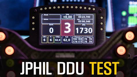 JPHIL DDU (Data Display Unit) TEST .